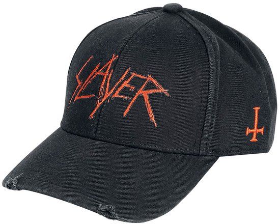 Slayer Logo - Baseball Cap Unisex Cap - Zwart