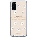 ERT GROUP mobiel telefoonhoesje voor Samsung S20 / S11E origineel en officieel erkend Babaco patroon Positive vibes 003 aangepast aan de vorm van de mobiele telefoon, hoesje is gemaakt van TPU