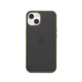 aiino Foggy hoes voor iPhone 13, semi-transparante hoes met matte afwerking, groen