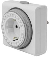Perel Compacte 24-uurs timer - Mechanisch - 230 V - 16 A - Wit