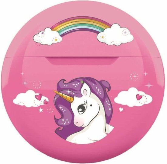 Lexibook Unicorn Bluetooth oordopjes met oplaad-opbergcase