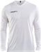 Craft Squad Jersey Solid LS Shirt Heren - Maat XXL - Mannen - Wit/Zwart