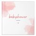 Fyllbooks Babyshower boek - Invulboek - Gastenboek voor babyshower - Watercolour Roze