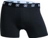 CR7 Heren Boxershorts Effen Zwart 3-Pack - Maat M