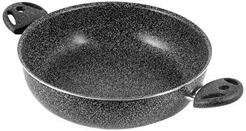 Home Stone anti-aanbakpan met 2 handgrepen - 26 cm - antraciet