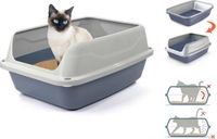 Georplast Sonic Kattenbak - Kunststof - Open - 44,5 x 34 x 18,5 cm