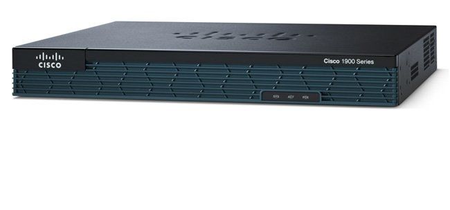 Cisco C1921-4G-V-SEC/K9 Bedrade router Zwart