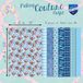 DYD Dress Your Doll Making Couture Fabric Set kit Blues