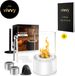 Pottwal Bio Ethanol Sfeerhaard 2 In 1 Wit