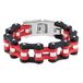 Zippo Bike Chain Zwart/Rood - 20 cm