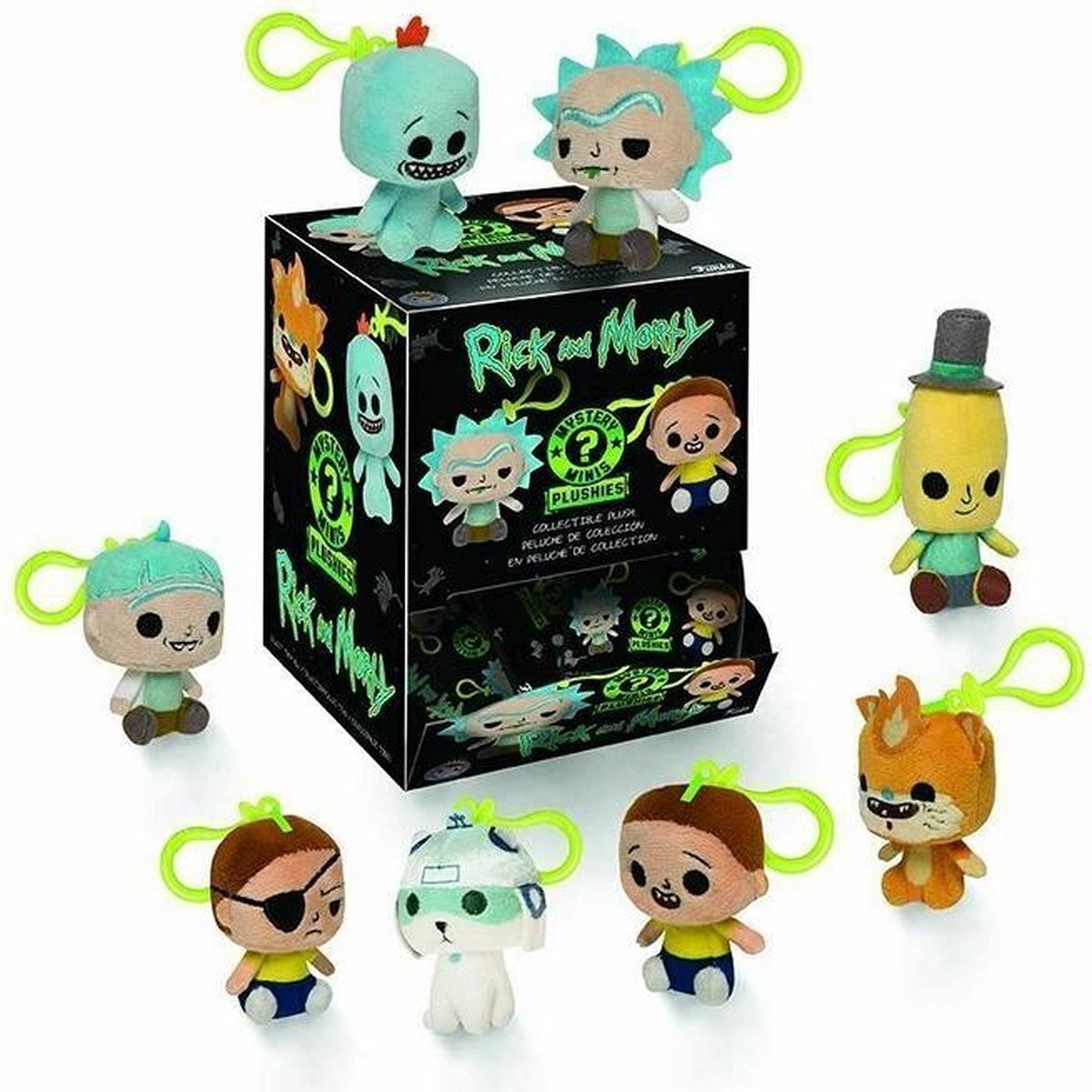 Rick & Morty KEYCHAIN PLUSH: Rick & Morty Blind Bag