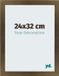 Your Decoration - Cadre photo 24x32 cm - MDF - Bronze Décor - Mura