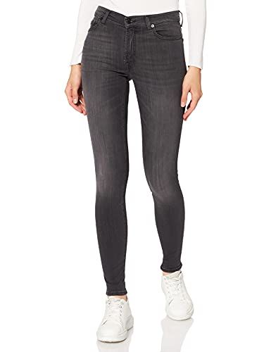 7 For All Mankind Hw Skinny jeans voor dames - Zwart Bf - 32W x 30L