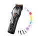VEVOR Tondeuse professionnelle pour hommes, tondeuse de coiffeur sans fil avec lame DLC Fade et moteur haute vitesse de 10 000 tr/min, tondeuse à cheveux pour hommes avec 8 sabots pour un usage domestique, cadeau idéal pour hommes
