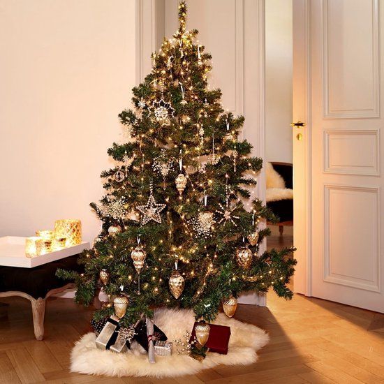LOBERON Kerstversiering-set Bjouterie antiekzilverkleurig