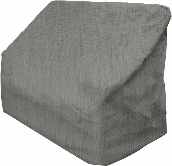Bankhoes Cantonic 200x90x100 cm grijs - Loungebankhoes - Stof - 1 jaar garantie