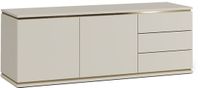 Vicco Linette meuble TV – 135 x 48.6 cm avec 2 portes et 3 tiroirs Cachemire