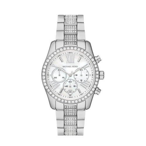 Michael Kors MK7243 Lexington - Zilverkleurig horloge