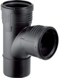 Geberit Silent-PP Bocht-T-stuk 87,5°, DN 90 / 90, 390.454.14.1