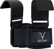 Jag Gears Versa Gripps Pro Zughilfen Gym Fast Grips Crossfit Zug Hilfen Klimmzug Hilfe - Zughilfe Gym - Zughilfen Leder - Versa Grips - Fast Grip Zughilfen - Cobra Grips (Schwarz)