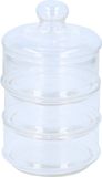 Alpina Voorraadpot - Glas - 3-laags - Ø 12 cm