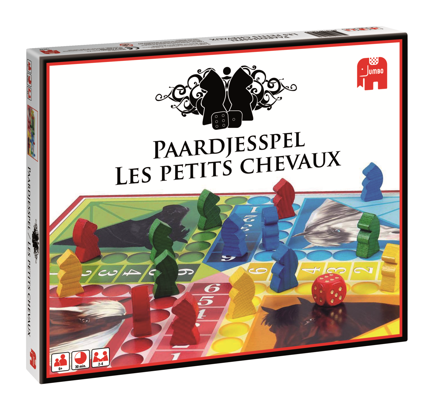 Jumbo Paardjesspel - Bordspel - Meerkleurig