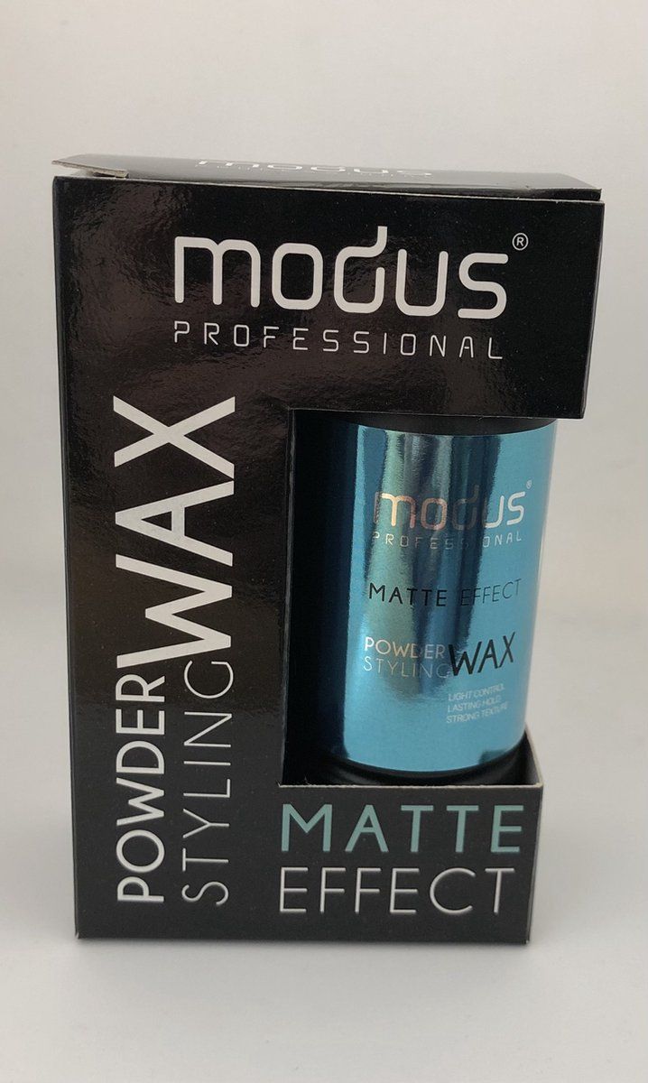 Modus Powder Wax - Matte Effect - 20 gr - 8696198101395