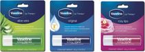 Vaseline Lip Therapy Baume à lèvres - 3 x 4,8 g - Transparent