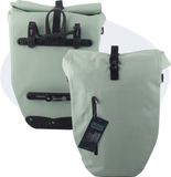 Voltano Luxe Fietstas 28L - Enkele Pakaftas - Mint Groen - 100% Waterdicht - Met Schouderband