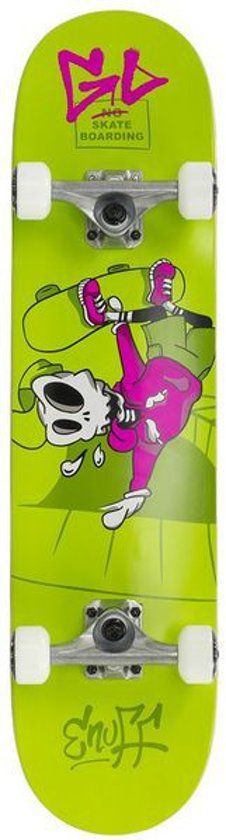 Enuff Skateboards Enuff Skully 7.5 Mini Skateboard Groen