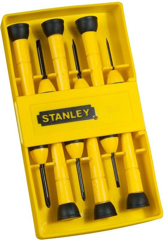 Stanley CushionGrip 6-delige Schroevendraaierset Instrument
