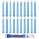 Cyalume SnapLight Knicklights in blauw (20-pack) - 15 cm Glow Sticks met haak aan het einde - ultra heldere lichtsticks met een brandduur van 8 uur