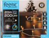 Feeric lights & Christmas Feeric lights Feestverlichting - Warm wit - 20 meter - 200 LED lampjes - Transparant snoer