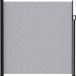 vidaXL Uittrekbaar Zijscherm Rechthoekig 220 x 300 cm Polyester Grijs