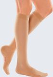 Mediven Medi Travel Women Compressiekousen Vliegtuig | CCL 1 | Gesloten Teenstuk | Caramel | Size L | Lengte: Normaal