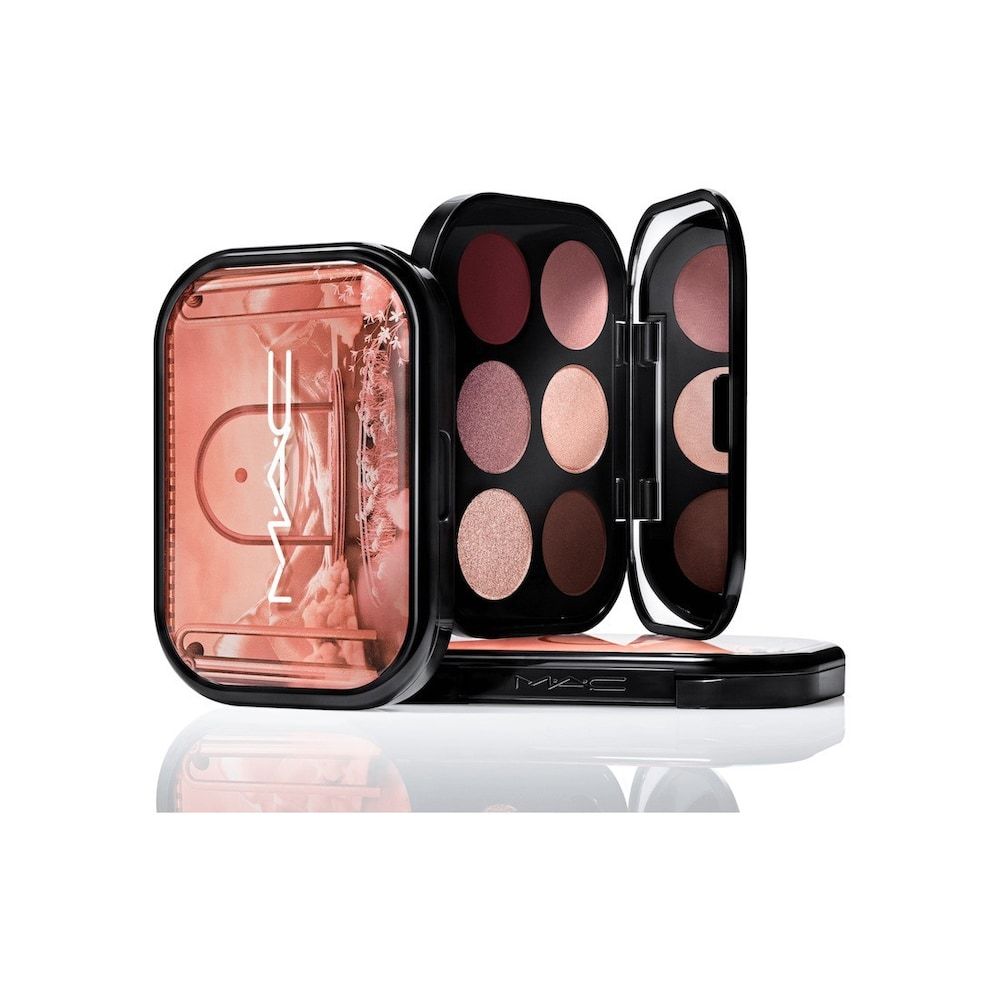 MAC Cosmetics Connect In Colour Eye Shadow Palette - 6.25 g - Burgundy