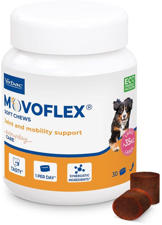 Movoflex Soft Chews M - 15-35 kg - 30 stuks