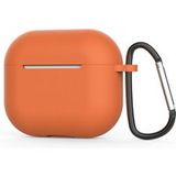 Techsuit Housse en silicone pour Apple AirPods 4, Orange