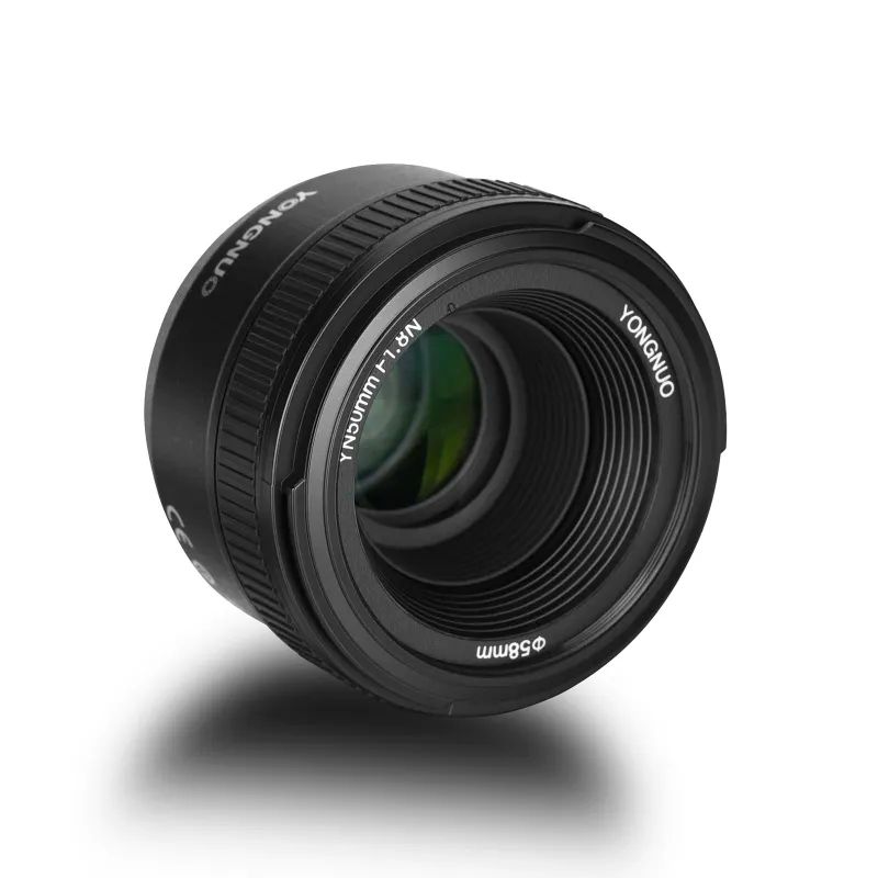 Yongnuo YN 50mm f/1.8 Lens for Nikon - Black