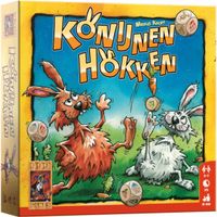 999 Games Konijnenhokken - Dobbelspel - Bordspel - 7+ jaar