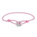 LIEBESKIND BERLIN femme bijoux - chaîne, boucles d'oreilles & bracelet avec ineinander verschlungenen Ringen en acier inoxydable en argent, Rose