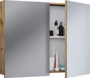Vcm Badinos Badkamerspiegel Wandspiegel Hangspiegel Badkamerspiegelkast 40 x 80 cm