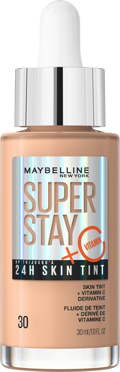 Maybelline New York Foundation Super Stay 24H Skin Tint 30, 30 ml