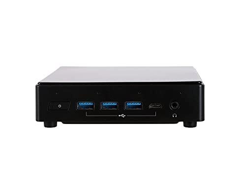 ECS Elitegroup ECS Liva Z3 PLUS-Intel10thi3 (New BOM) Barebone met Intel i3-10110U Zwart