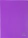 Exacompta 10x OPAK showalbum PP 5/10e - heldere tassen - 50 tassen - 100 zichten - A4 - Purper