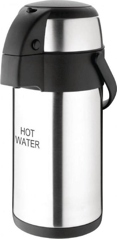 Olympia thermoskan met pomp 3 liter Hot Water