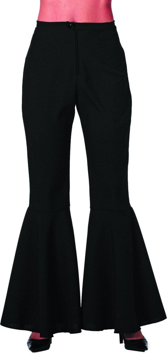 Wilbers Hippie broek bi-Stretch Maat 46 Zwart Polyester
