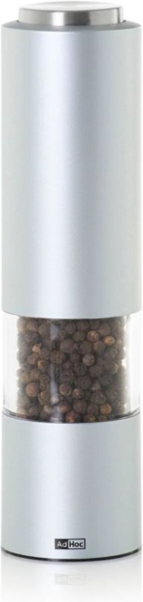 AdHoc Elektrische peper- of zoutmolen eMill.3, 21.5 cm, Lichtblauw, Kunststof - AdHoc