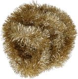 Decoris kerstslinger - goud - 270 x 10 cm