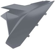 POLISPORT 8425600003 - Luchtfilterkastafdekkingen sterke en duurzame compatible con motocicletas BETA en color Grijs